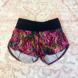 LULULEMON speed ups shorts size 2